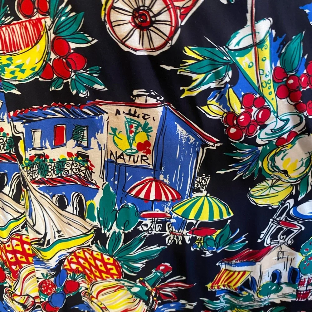 RETROSPEC’D “EVITA” FORTIES RAYON PEARL HABOR DRESS PINUP VINTAGE STYLE - Picture 7 of 13